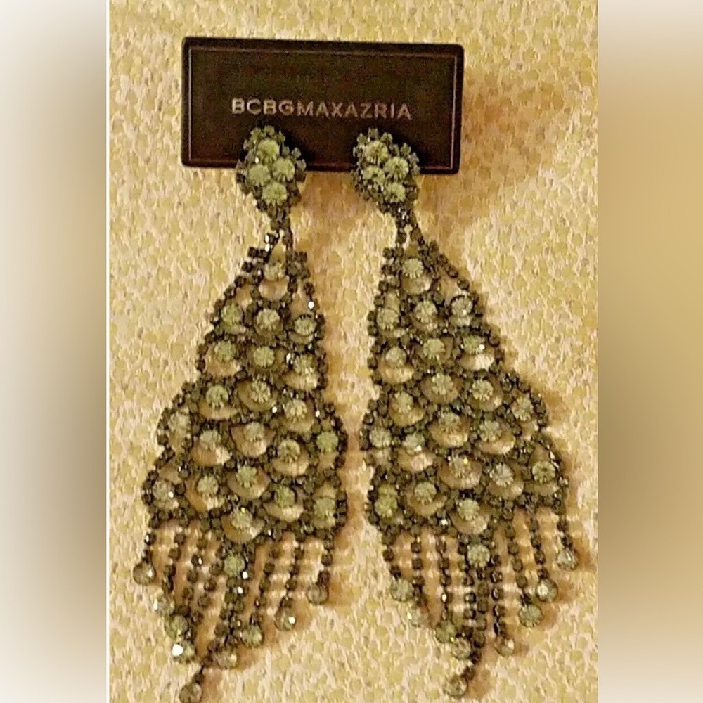 BCBG MAXAZRIA CHANDELIER EARRINGS